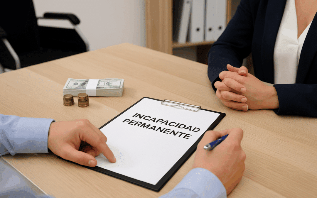 Prestaciones económicas según el grado de incapacidad permanente