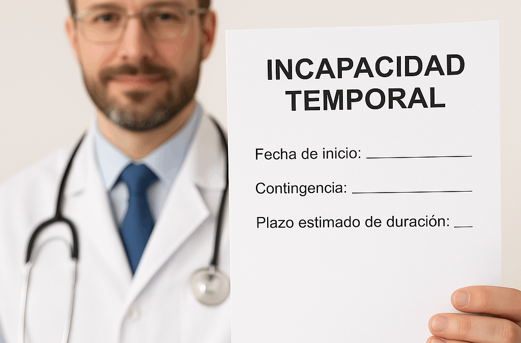 Partes médicos en los primeros 365 días de incapacidad temporal