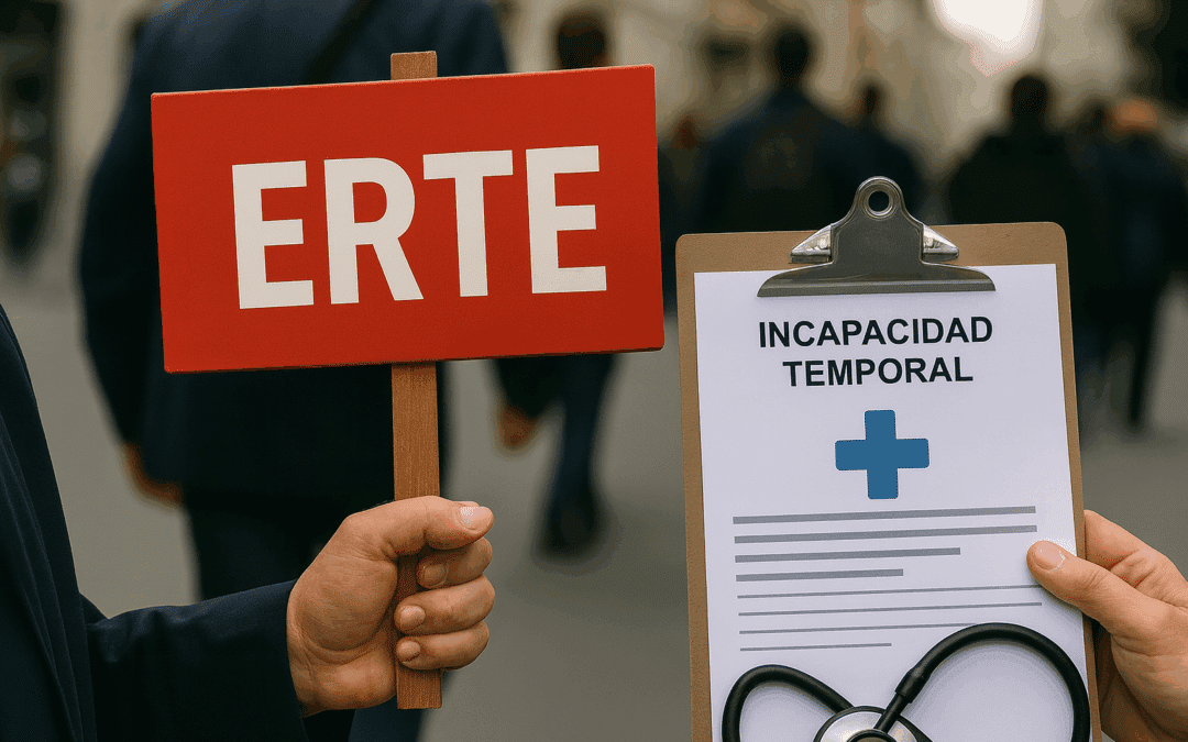 Baja médica y ERTE: ¿puedes compatibilizarlos?