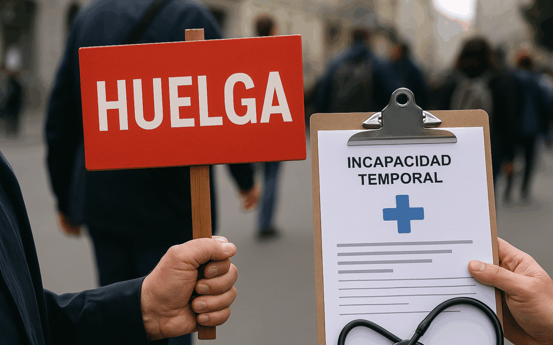 ¿Se puede acceder a una prestación de IT durante una huelga?