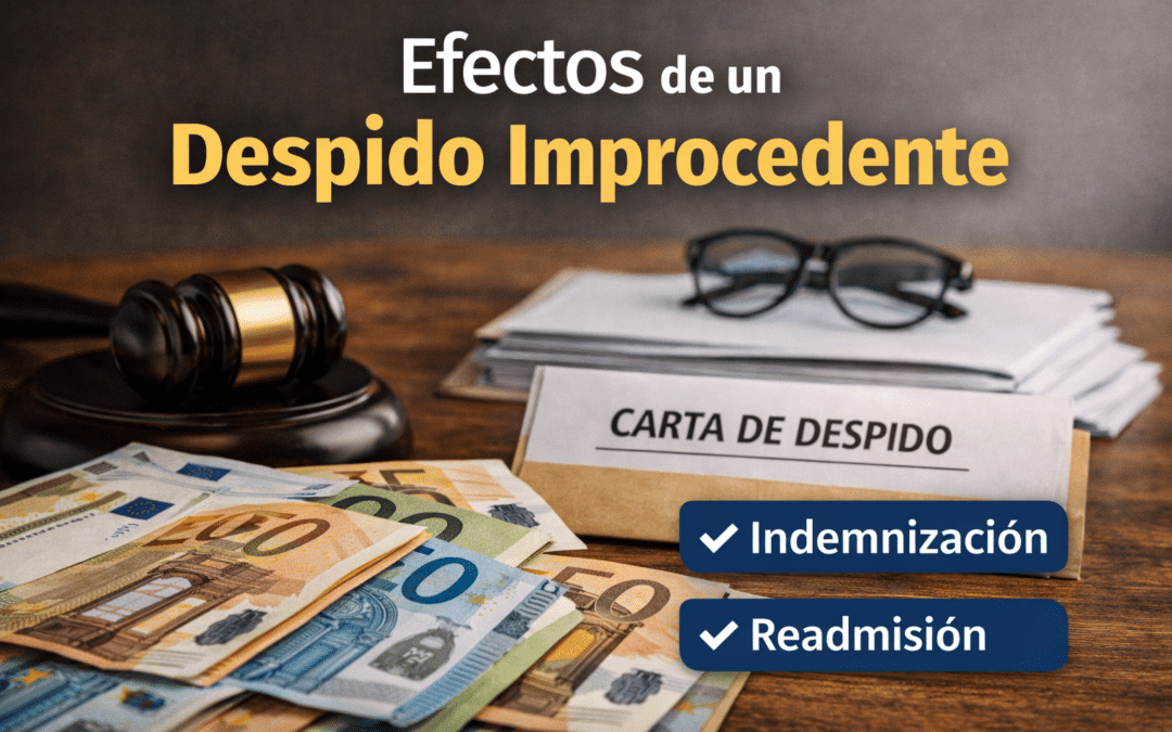 ¿Qué pasa si mi despido es declarado improcedente?